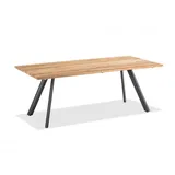 Niehoff Noah Stativprofil anthrazit - 220 x 95 cm Teak