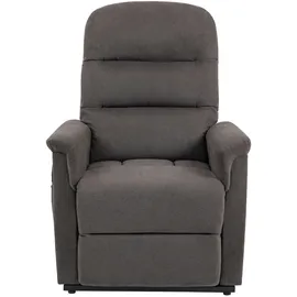 Duo Collection TV-Sessel Stoff 80 x 115 x 93 cm graubraun