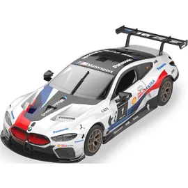 Jamara RC-Auto BMW M8 GTE 1:18 2,4GHz Bausatz weiß
