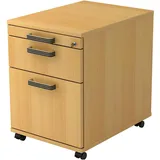 OTTO Office R-Line Rollcontainer 42,8x59x58 cm braun
