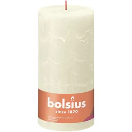 Bolsius Rustik Stumpenkerze 20 x 10 cm weiche perle