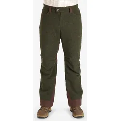 Jagdhose 900 Wolle warm geräuscharm grün 2XL