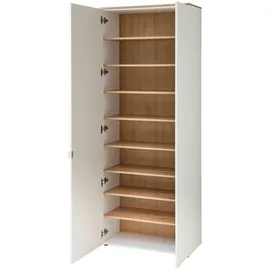 Stella Trading Turin Mehrzweckschrank 78 x 38 x 202 cm weiß