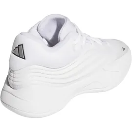 adidas Dame X Low-Top Basketballschuhe Kinder KJ7093 - cloud white/zero met./silver met. 36 2/3