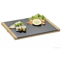 KESPER Buffetplatte M, Schneidebrett, Schwarz