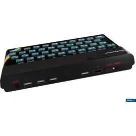 Retro Games The Spectrum Retro-Konsole 48 GB Schwarz + 2 USB Gamepads