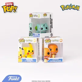 Funko Pokémon - Bisasam Flamara Pichu Glurak Bitty Pop! Funko