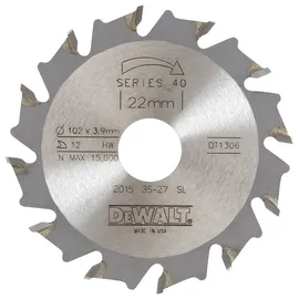 DeWalt Nutfräser HM 102/22/4,0 mm 12WZ DT1306-QZ