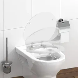 WC-Sitz mit Absenkautomatik Weiß