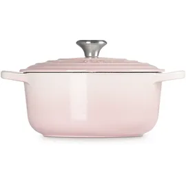 Le Creuset Signature Bräter 24 cm rund shell pink