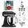 KitchenAid Artisan 5KSM175 Fresh Linen Glasset mit Glasschüssel