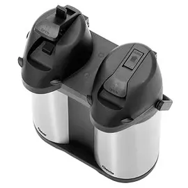 Bartscher Duo 1,9L-ST schwarz, silber 2x 1,9 l, 1 St.