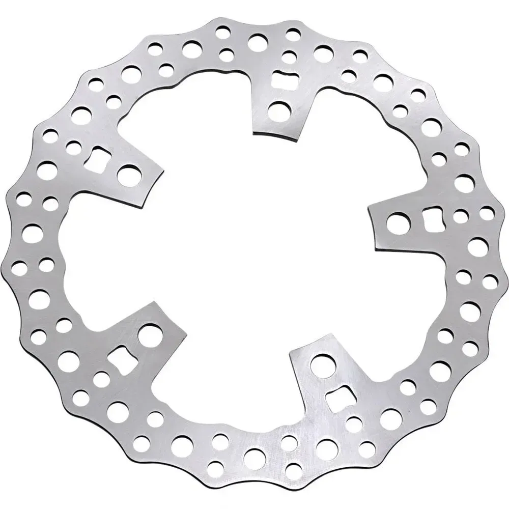 Arlen Ness Jagged Harley Davidson Fltr 1584 Road Glide 09 Bremsscheibe - Silver / Black - One Size