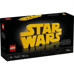 LEGO Star Wars 75407 Star Wars Logo aus LEGO Steinen