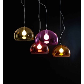 Kartell Small FL/Y orange/transparent