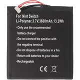 AccuCell Akku passend für Nintendo Switch, Li-Polymer, 3,7V, 3600mAh, 13,3Wh