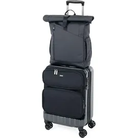 Troika Roll Top Rucksack TROIKA BLACK ROLL TOP