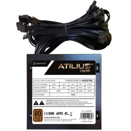 Unykach Atilius 2.0 Schwarz 750W 80 Plus Bronze