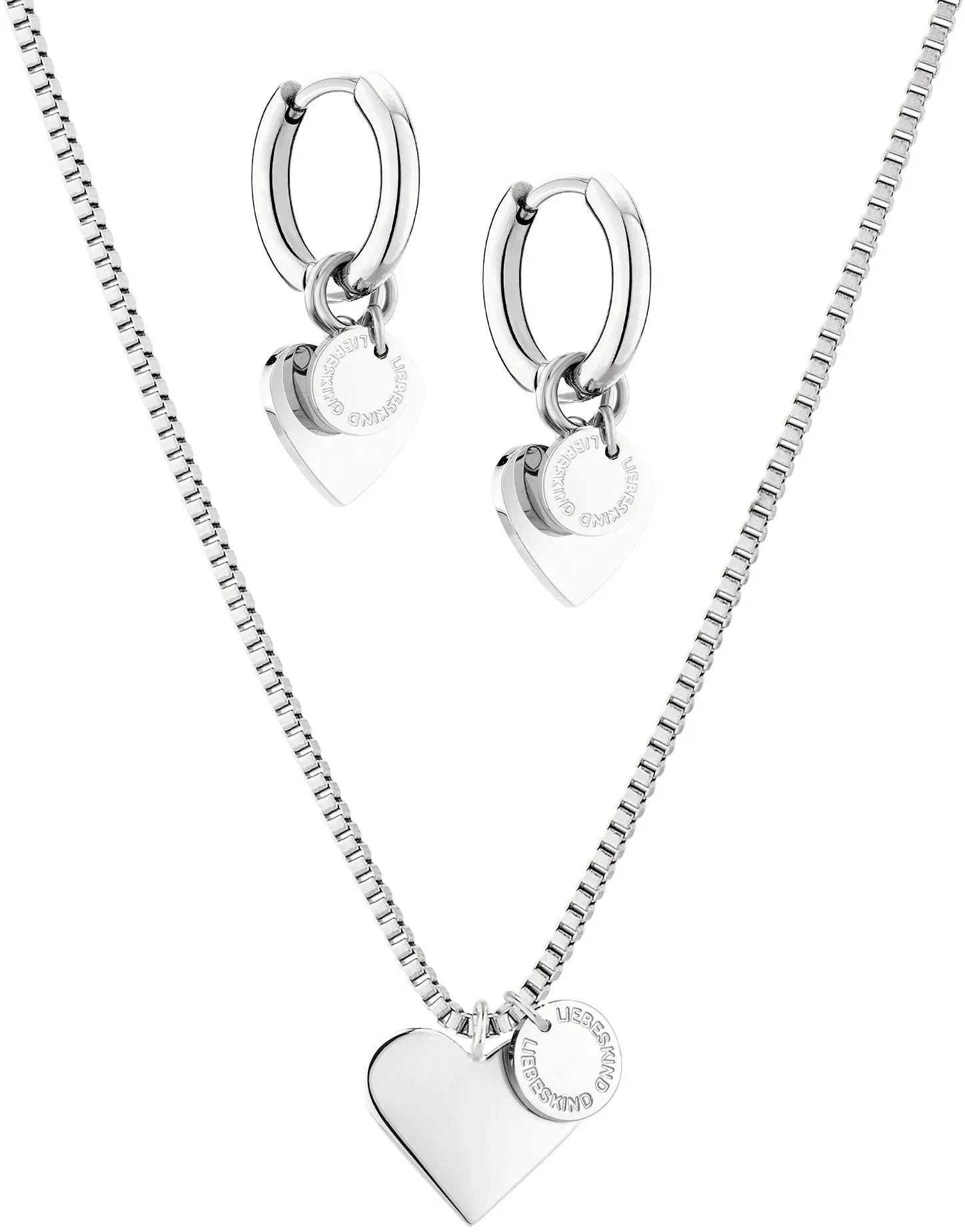 LIEBESKIND BERLIN Set - Silver Hearts