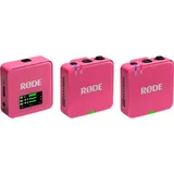 RØDE Microphones Wireless GO (Gen. 3) Pink, digital Mikrofonsystem, 2-Kanal, drahtlos
