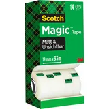 Scotch Klebeband Magic Klebeband Vorteilspack 19 mm 33 m