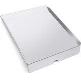 Hiorucet BAC-012 Tropfschale Ersatzteile für Traeger Pellet Smoker Grill, Traeger Pro Serie 22, Lil' Tex Elite, Lil' Tex Pro und neuere Lil' Tex.Stainless BAC012 Traeger Drip Pans Heat Baffle.