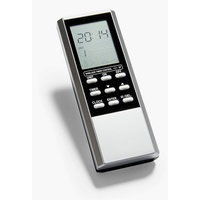 Intertechno ITZ-505 Funk-Timer-Handsender, Silber/Grau, ca. 120 x 45 x 18 mm
