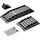 Froli Wohnwagen-Set Auffahrkeile 18 x 9,5 x 50 cm Schwarz
