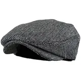 Asalinao Barett Cap Herren Damen Schiebermütze Schirmmütze Newsboy Flat Cap Baskenmütze Stil Kostüm Accessoires Sport Flatcap Schiebermütze Damen Herren Flache Mütze mit Schirm (D) - Einheitsgröße