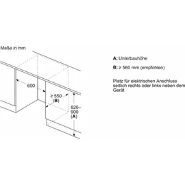 Neff KU2223DD0 Unterbaukühlschrank (110 l, 820 mm hoch)