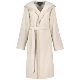 CAWÖ Home Bademäntel Damen Kapuze Two-Tone 6425 natur - 33 L - L