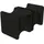 Buylando Emma Komplettdusche rechts 80 x 195 cm Schwarz Glaswerk Westfalen