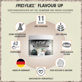 ProFuel Flavour Up Geschmackspulver, 250 g Dose, White Choc Cocos