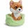 NICI Kuscheltier Hund Shiba Inu 12 cm Braun