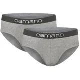 CAMANO Slip grau M 2er Pack