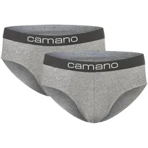 CAMANO Slip grau M 2er Pack