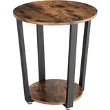 VASAGLE Beistelltisch braun 50,0 x 50,0 x 57,0 cm