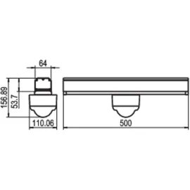 Ridi Ridi-Leuchten Moduleinsatz Master-Sensor VL2MF-S500#2500023SW
