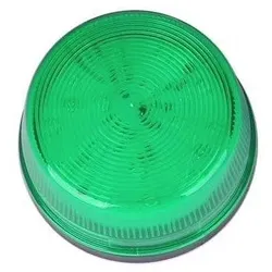 LED Signalleuchte, blinkend, ø70mm, 12V DC - Farbe: grün