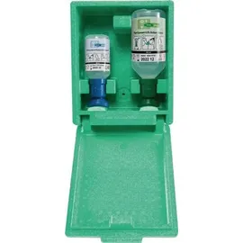 PLUM SAFETY APS Augennotfallstation 1x200 ml pH Neutral,1x0,5l Augenspül. PLUM
