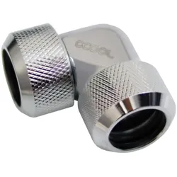 Alphacool 17445, Anpassung, Messing, Silber, 90°, 38 mm, 38 mm