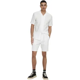 Only & Sons Shorts Weiß S