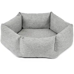 MiaCara - Calma Katzenbett Hexagon, kiesel
