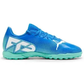 Puma Future 7 Play TT Kinder Hyperlink Blue-Mint-White 38