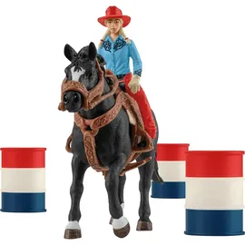 Schleich Farm World Barrel Racing mit Cowgirl 42576