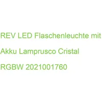 REV Ritter REV LED Flaschenleuchte mit Akku Lamprusco Cristal