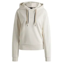 Boss Hoodie Stripe Weiß XS