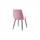 CLP 4er Set Esszimmerstühle Antibes rosa