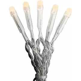 Konstsmide LED Lichterkette Micro gefrostet 1,33 m Bernstein