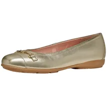 GEOX ANNYTAH A Ballet Flat, LT Gold, 39 EU